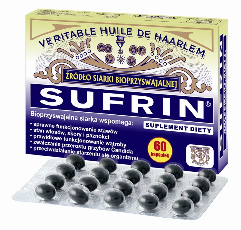 Sufrin, suplement diety, 60 kapsułek