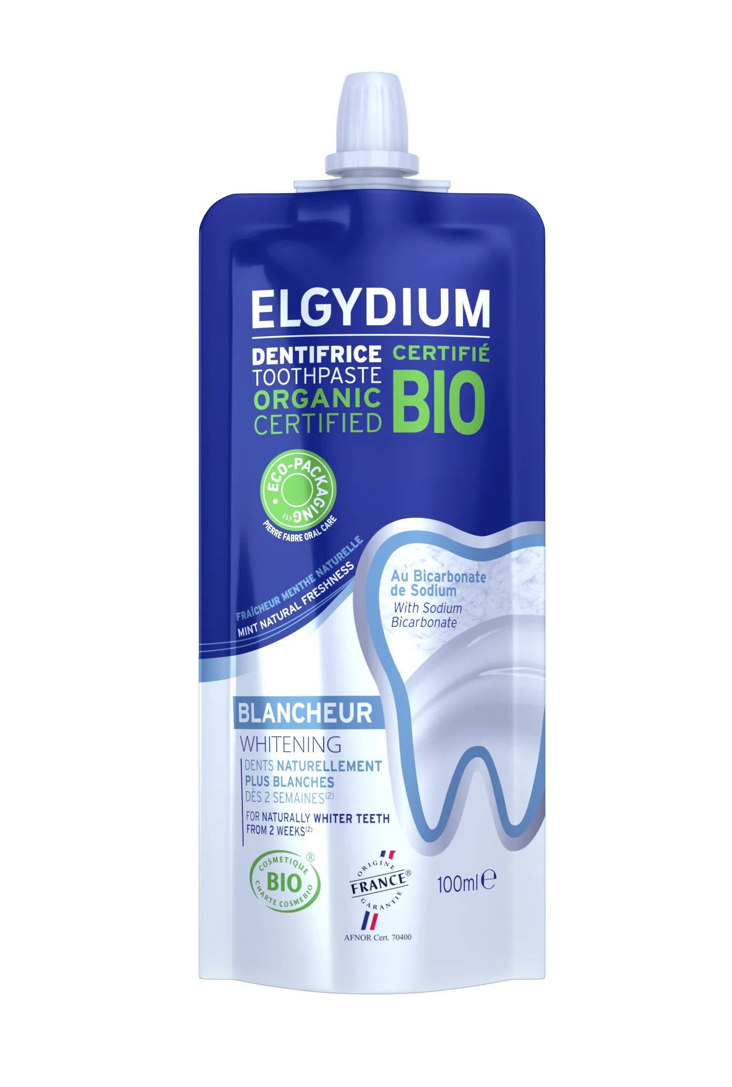 Elgydium Bio wybielająca pasta do zębów, 100 ml