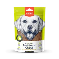 Wanpy Toothbrush Chews Chicken Flavor Gryzaki dentystyczne szczoteczki dla psa o smaku kurczaka, 100 g