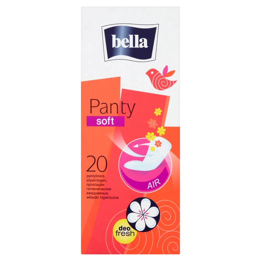 Bella Panty Soft, Deo Fresh, wkładki higieniczne, 20 sztuk