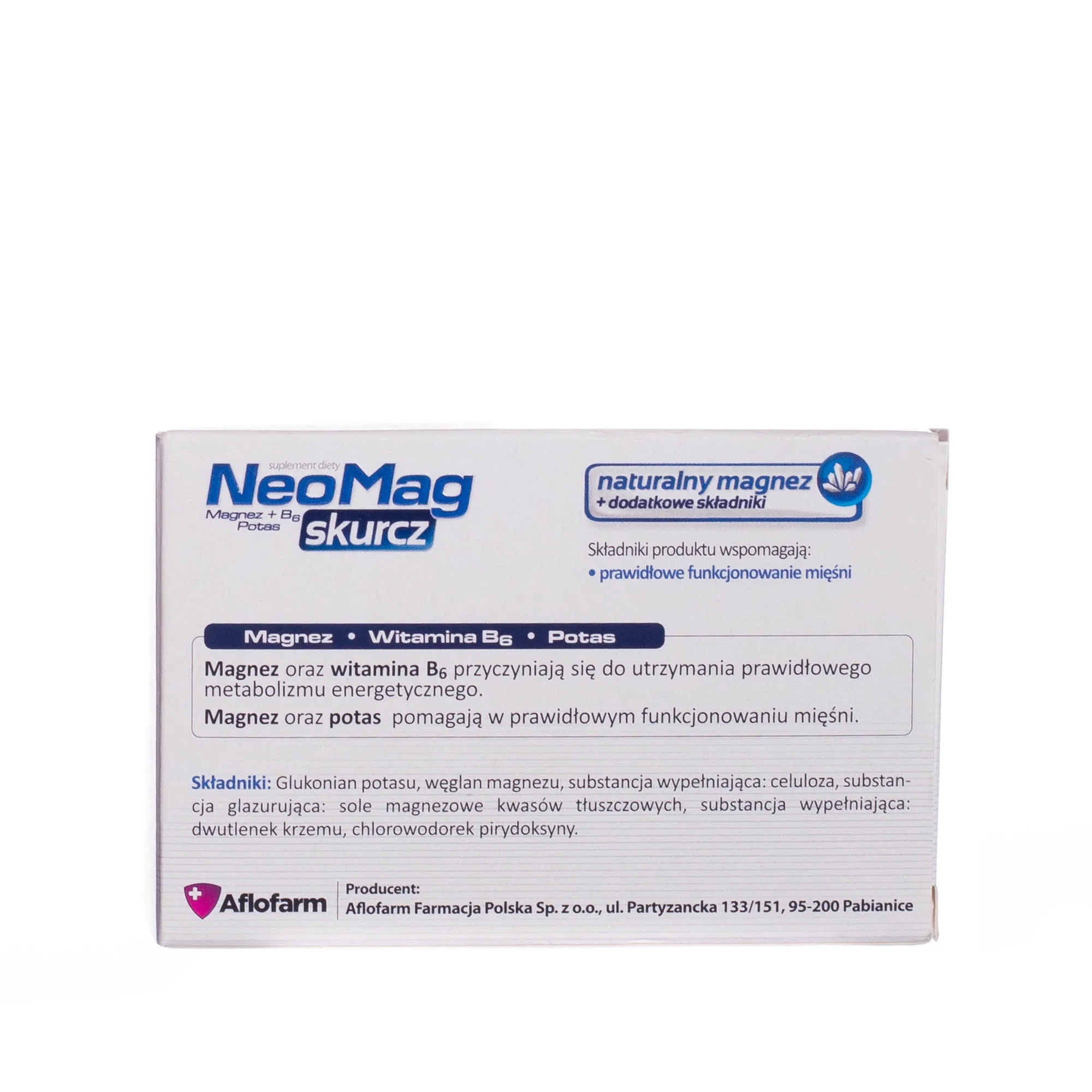 Neomag Skurcz suplement diety, 50 tabletek 