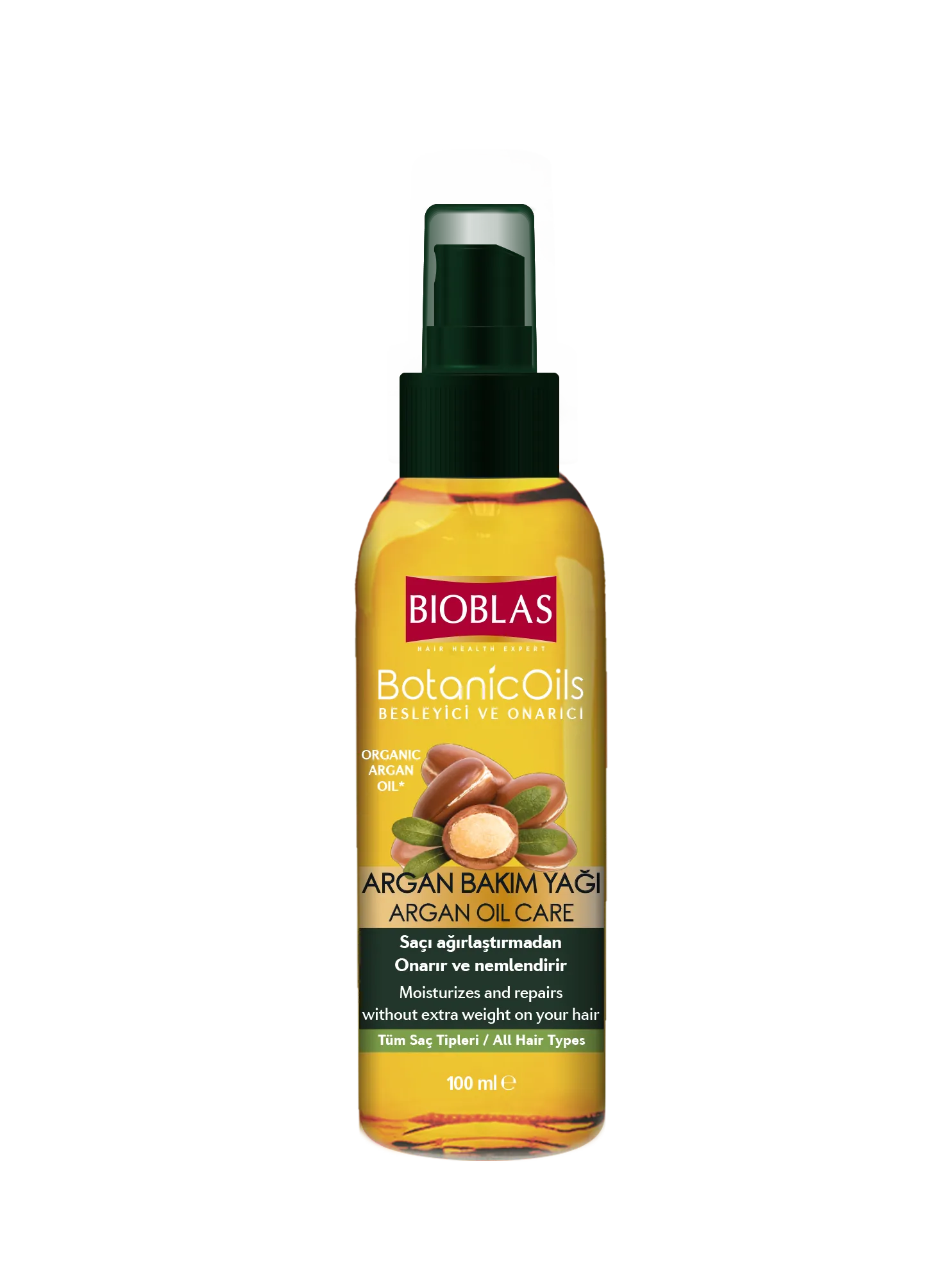 BIOBLAS Botanic Oils olejek arganowy do włosów, 100 ml