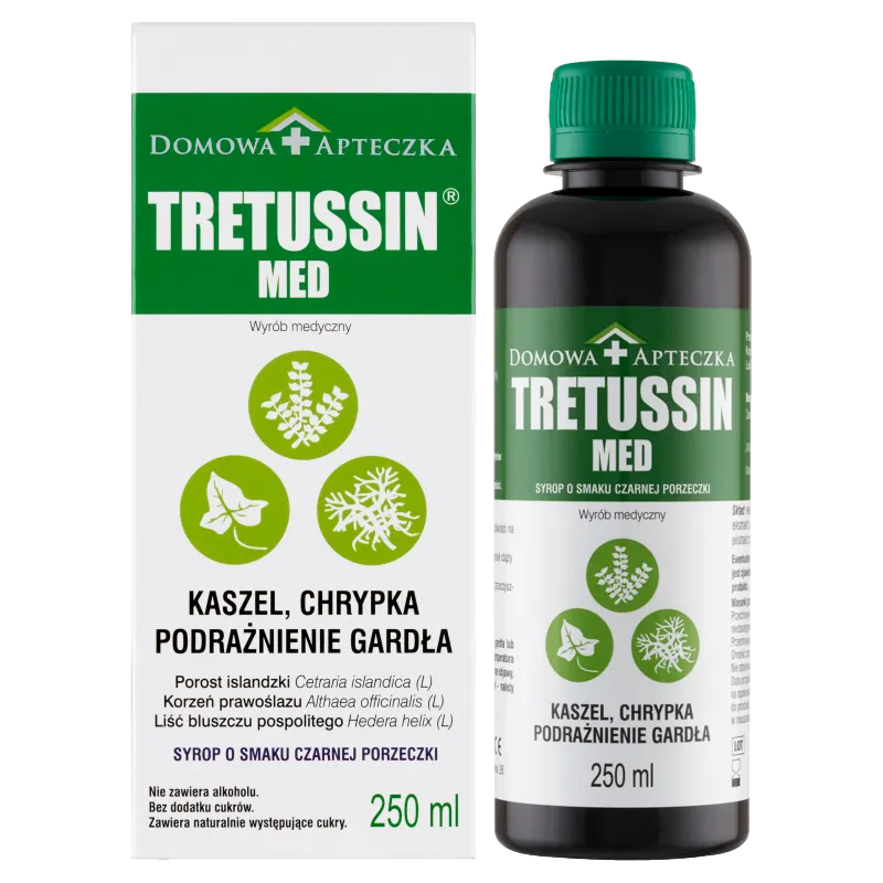 Domowa Apteczka Tretussin Med, syrop, 250 ml 