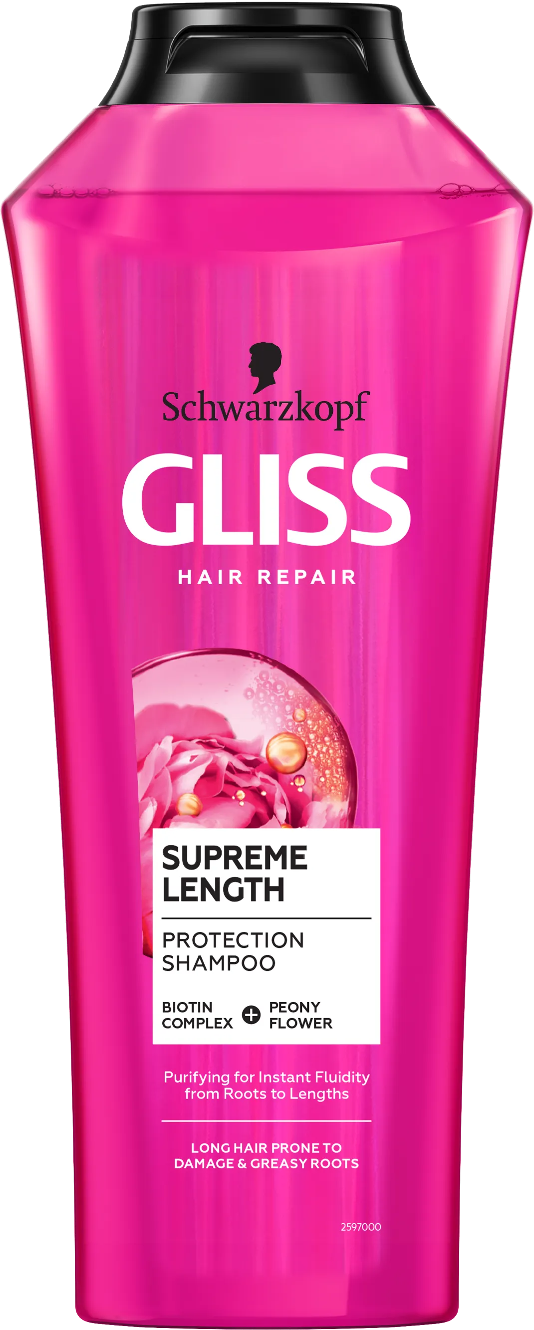 Schwarzkopf Gliss Kur Supreme Lenght Szampon do włosów, 400 ml