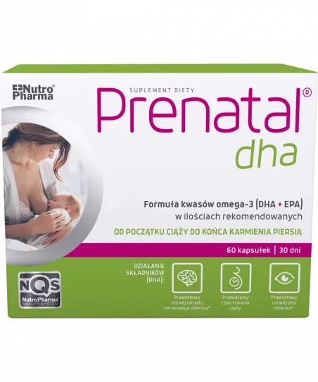 Prenatal DHA, suplement diety, 60 kapsułek