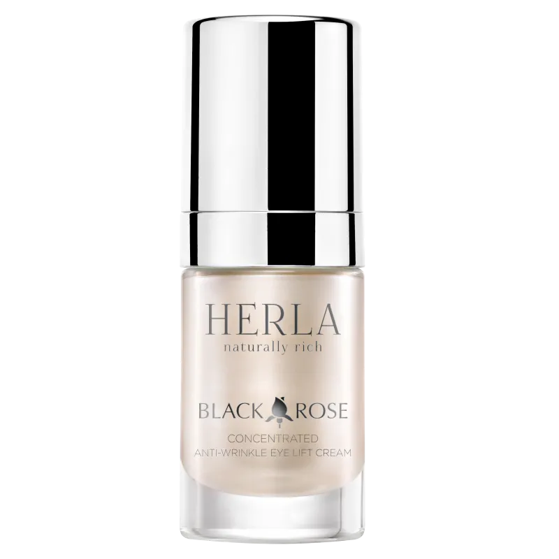 Herla Black Rose Anti-Wrinkle Eye Lift Cream skoncentrowany przeciwzmarszczkowy krem pod oczy, 15 ml