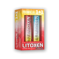 Zestaw Litoxen Senior, suplement diety, 20 + 20 tabletek musujących