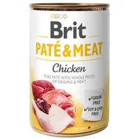 Brit Pate&Meat Karma z kurczakiem w puszce dla psów, 800 g