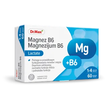 Magnez B6 Dr.Max, suplement diety, 60 tabletek 