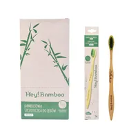 Hey! Bamboo bambusowa szczoteczka do zębów miękka (soft), 1 szt.