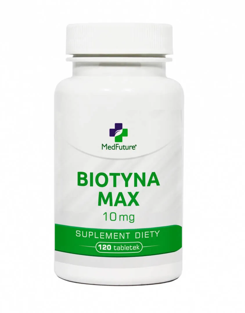 Biotyna Max, 10 mg, 120 tabletek