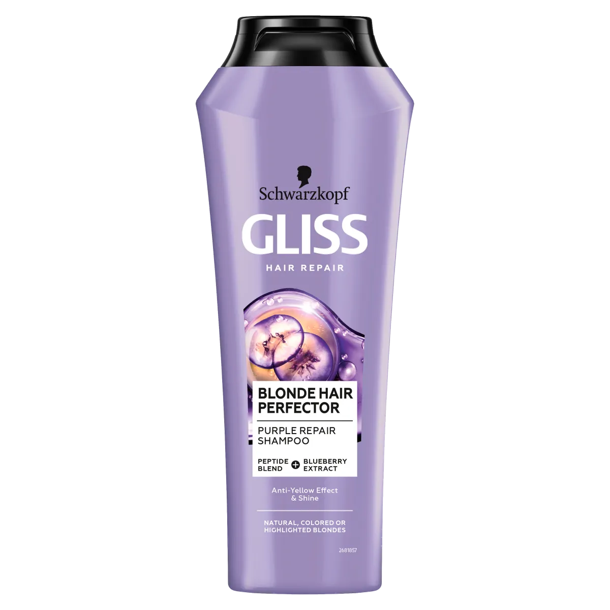 Schwarzkopf Gliss Blonde Hair Perfector szampon do włosów fioletowy, 250 ml