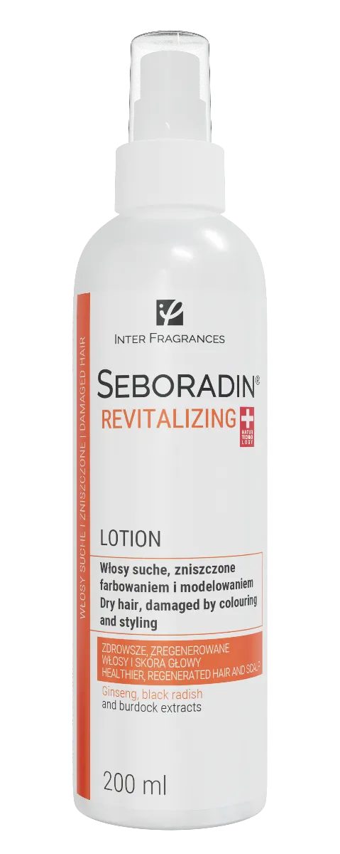 Seboradin Regenerujący lotion do włosów suchych i zniszczonych, 200 ml