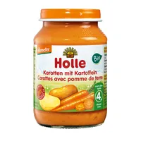 Holle BIO Demeter danie dla niemowląt marchew z ziemniakami, 190 g