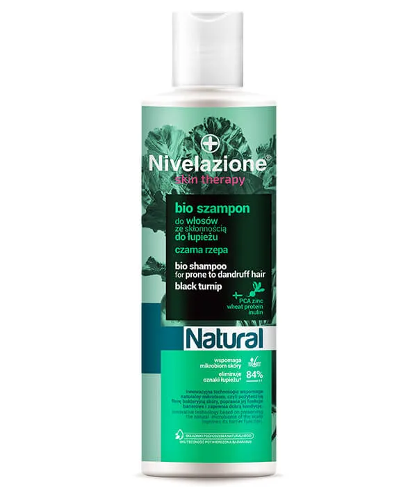 Nivelazione skin therapy Natural Bio szampon do włosów ze skłonnością do łupieżu, 300 ml
