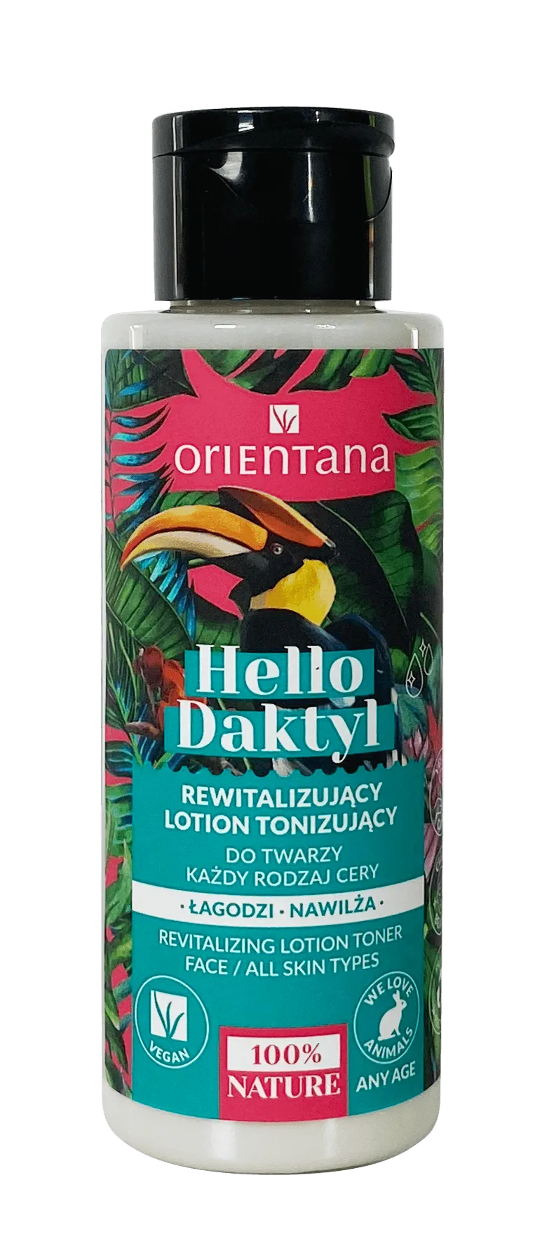 Orientana Hello Daktyl Rewitalizujący lotion tonizujący, 100 ml