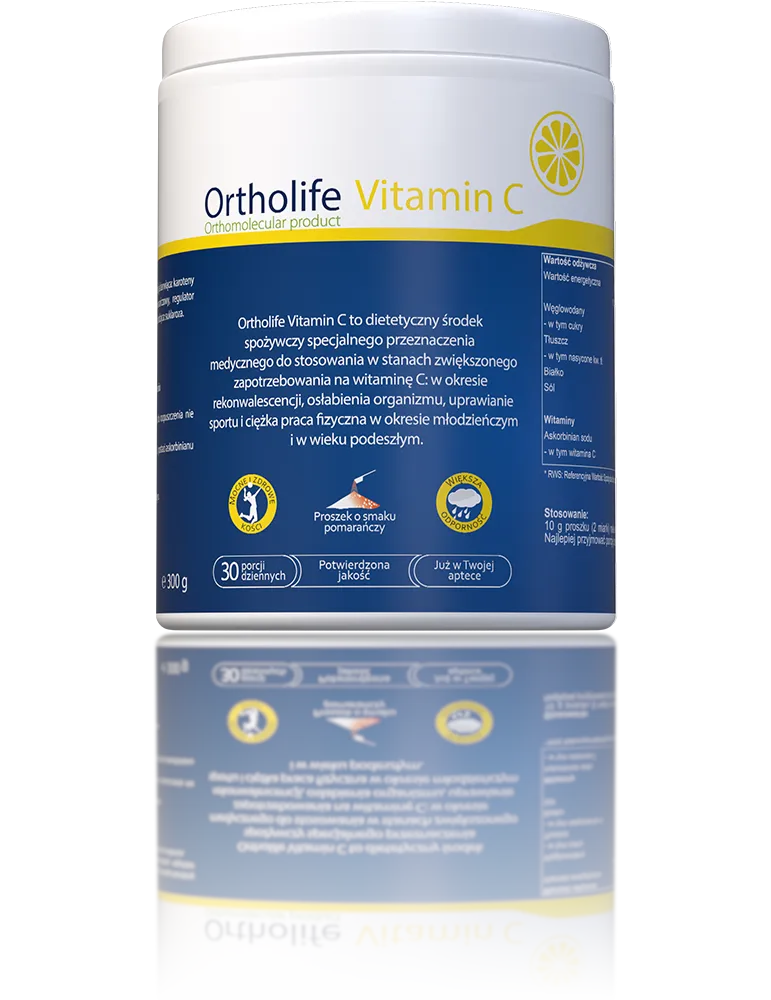 Ortholife Vitamina C, proszek, 300 g