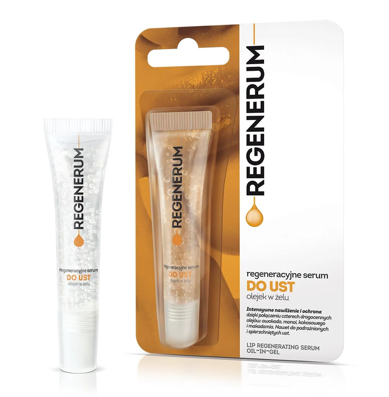 Regenerum, serum regeneracyjne do ust, olejek w żelu, 7 g