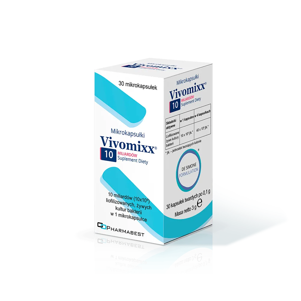 Vivomixx Micro, suplement diety, 30 kapsułek