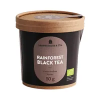 Brown House & Tea Rainforest Black Tea, czarna herbata z lasów deszczowych, 50 g