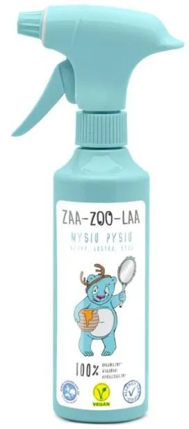 ZAA-ZOO-LAA Mysiu Pysiu płyn do mycia szyb i luster, 350 ml