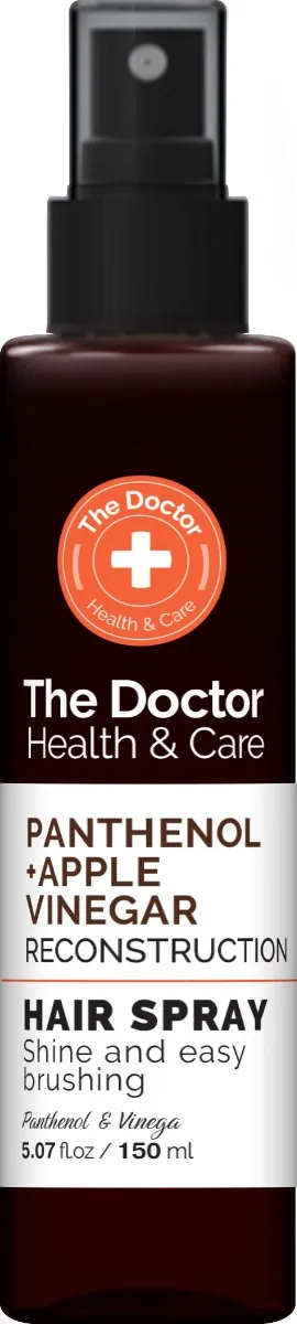 The Doctor Health & Care Rekonstrukcja Panthenol + ocet jabłkowy spray do włosów, 150 ml