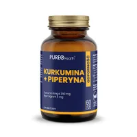 Pureo Health kurkumina + piperyna, 60 kapsułek