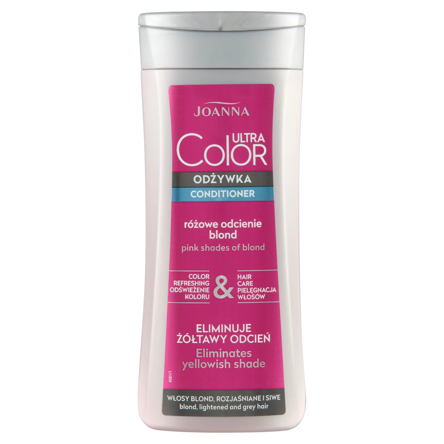 Joanna Ultra Color odżywka do włosów różowe odcienie blond, 200 g