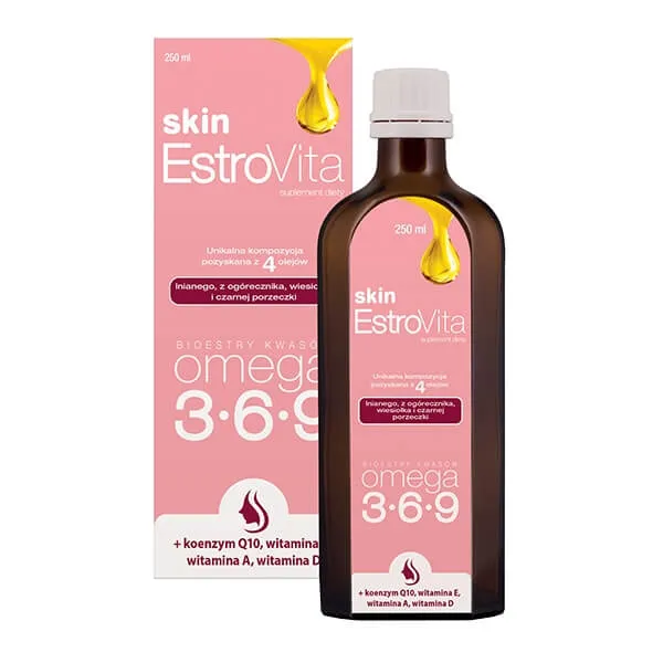Estrovita Skin suplement diety, 250 ml