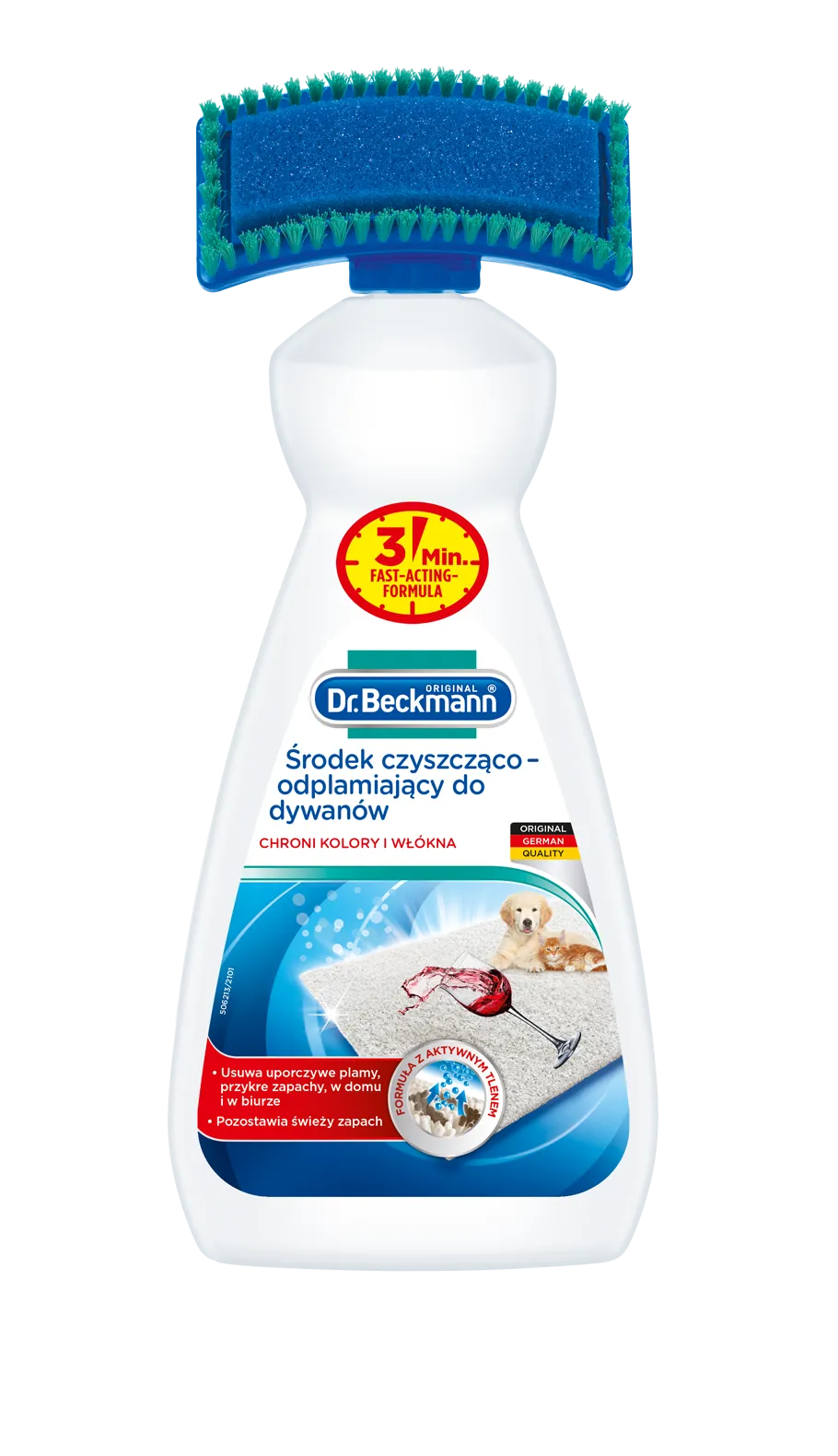 Dr. Beckmann środek czyszcząco - odplamiający do dywanów i tapicerek, 650 ml