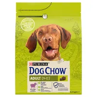 Purina Dog Chow Adult sucha karma dla psów z jagnięciną, 2,5 kg