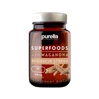 Purella Superfoods Ashwagandha Redukcja Stresu, 60 kapsułek