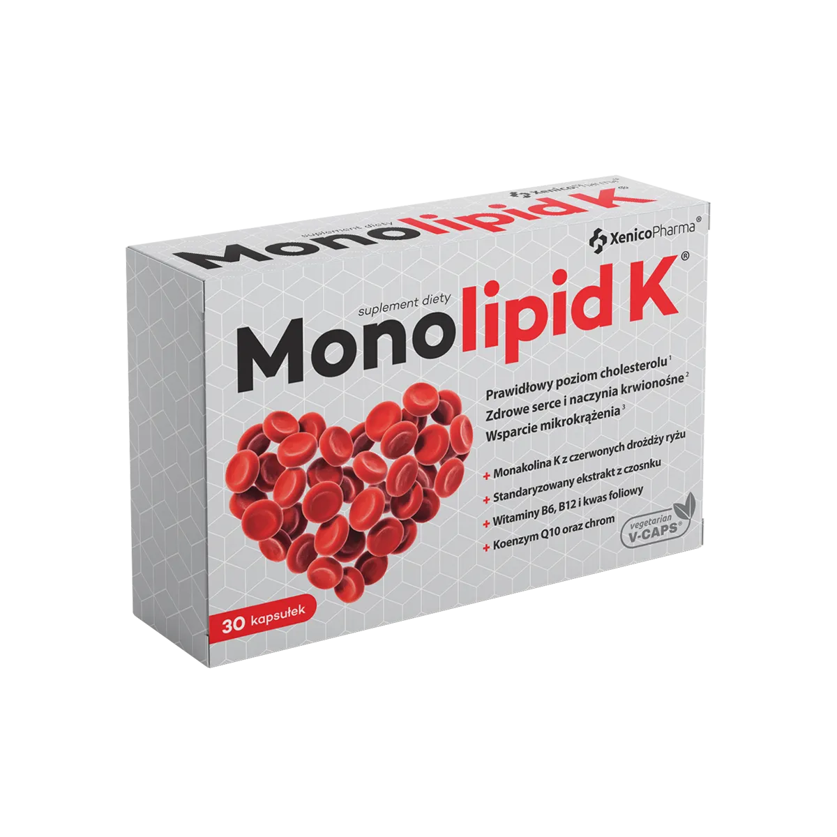 Monolipid K, suplement diety, 30 kapsułek