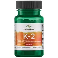 Swanson Witamina K2 100 mcg, suplement diety, 30 kapsułek