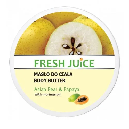 Fresh Juice masło do ciała Azjatycka gruszka i papaja, 225 ml