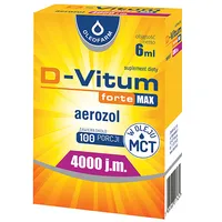 Oleofarm D-Vitum forte MAX aerozol 4000 j.m, suplement diety, 6 ml