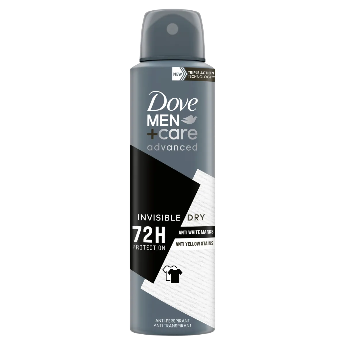 Dove Men+Care Advanced Invisible Dry Antyperspirant w aerozolu, 150 ml