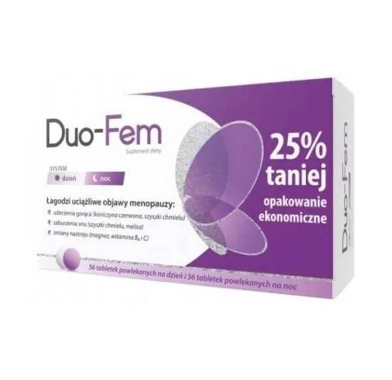 Duo-Fem, suplement diety, 112 tabletek