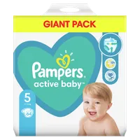 Pampers Active Baby, pieluchy, rozmiar 5, 11-16 kg, 64 sztuki