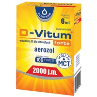 Oleofarm D-Vitum forte 2000 j.m., aerozol, suplement diety, 6 ml