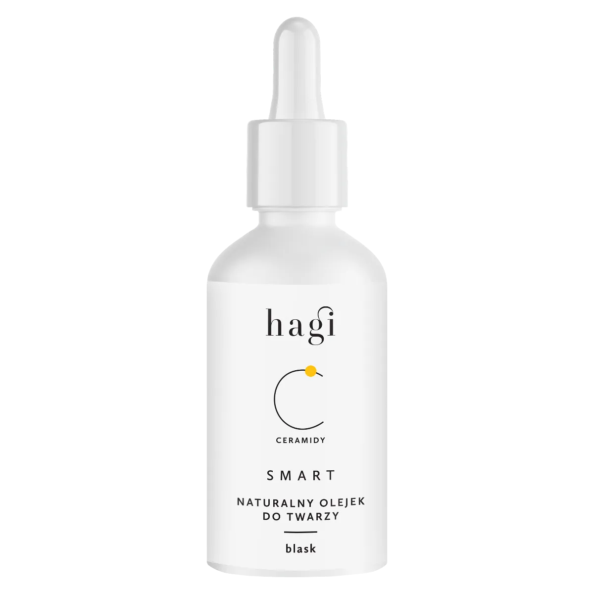 Hagi SMART Face Yoga C rozświetlający olejek do masażu twarzy z ceramidami, 30 ml