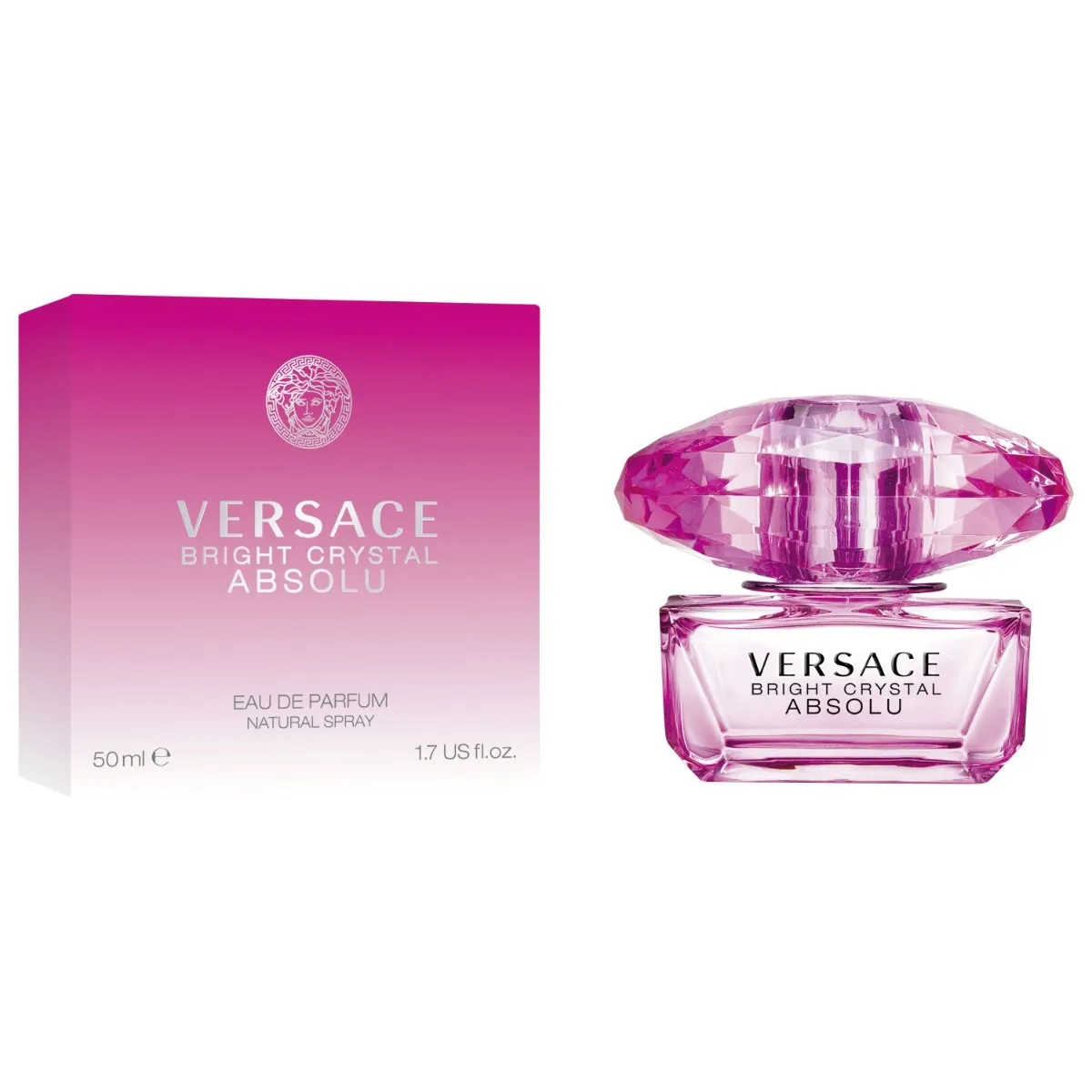 Versace Bright Crystal Absolu Woda perfumowana dla kobiet, 50 ml