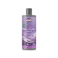 RONNEY Silver Power Anti-Yellow Pigment szampon do włosów blond, rozjaśnianych i siwych, 300 ml
