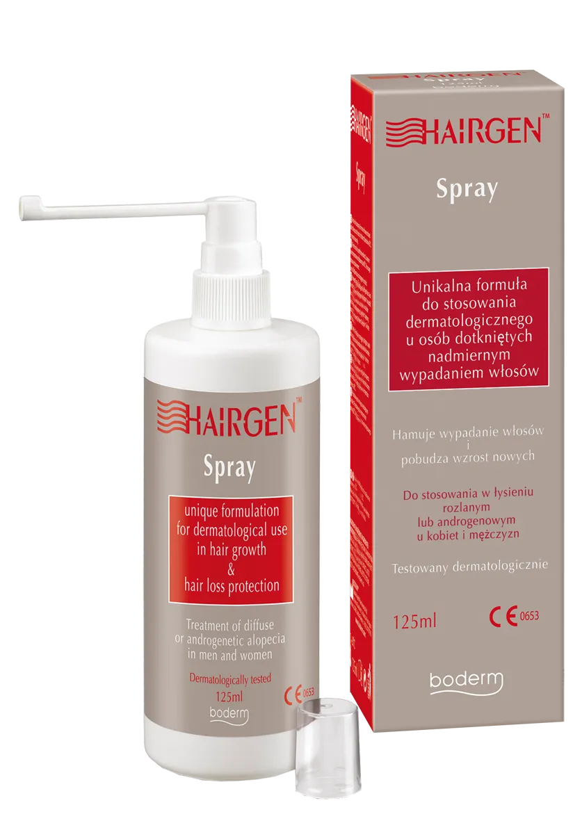 Hairgen, spray przeciw wypadaniu włosów, 125 ml