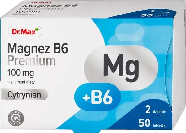 Magnez B6 Premium Dr.Max, 50 tabletek