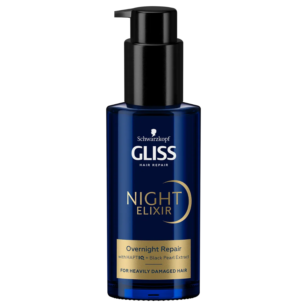 Schwarzkopf Gliss Night Elixir Overnight Repair odbudowujący eliksir na noc do włosów mocno zniszczonych, 100ml