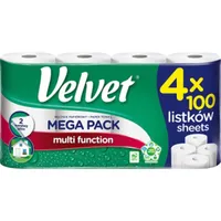 Velvet Mega Pack ręcznik papierowy, 4 szt.