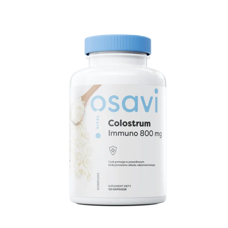 Colostrum Immuno, 800mg, 120 kapsułek