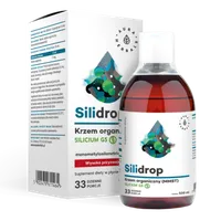 Aura Herbals, Silidrop, suplement diety, krzem organiczny (MMST) silicium G5, 500 ml