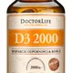 Doctor Life D3 2000 cholekalcyferol z lanoliny 2000 IU, 120 kapsułek